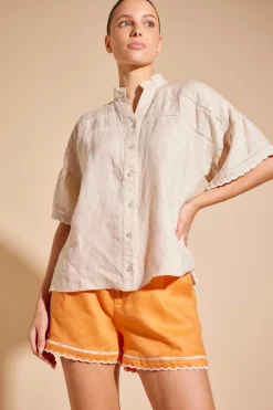 Alessandra Odette Shirt - String