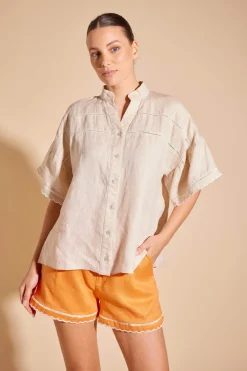 Alessandra Odette Shirt - String