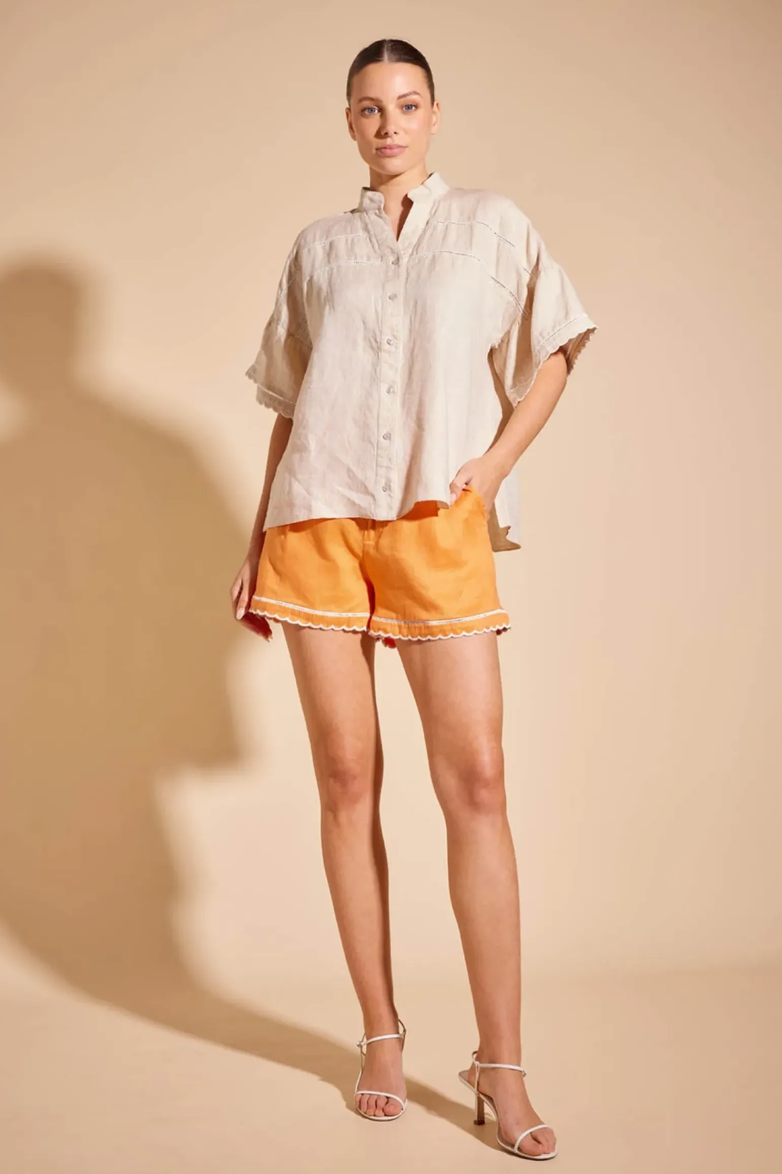 Alessandra Odette Shirt - String