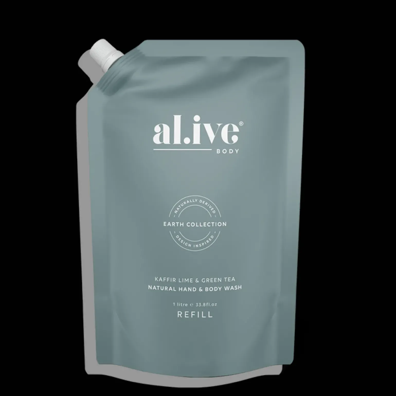 al.ive Kaffir Lime & Green Tea Wash - Refill