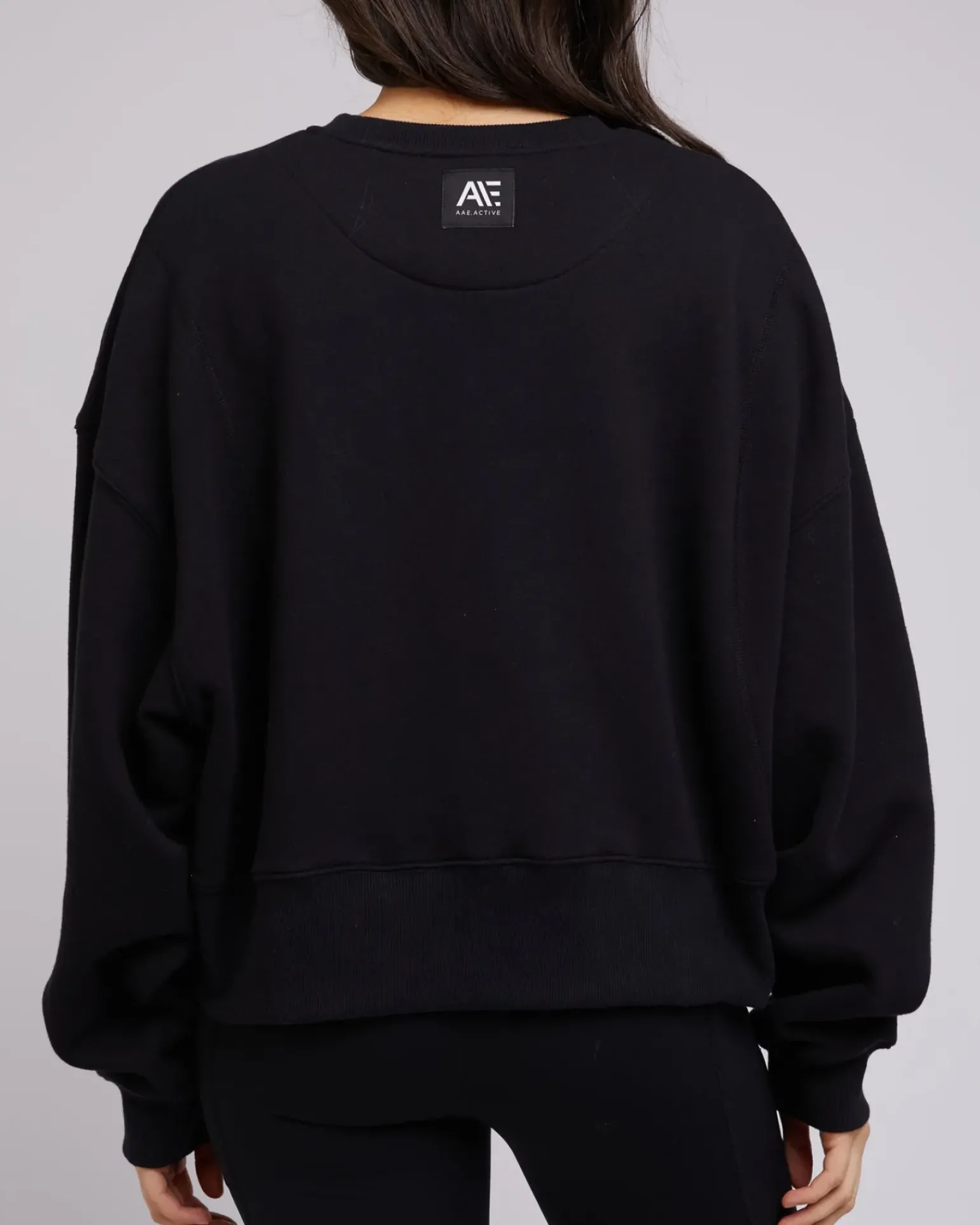All About Eve Active Tonal Sweater - Black