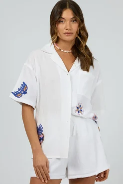 All About Eve Daria Shirt - White