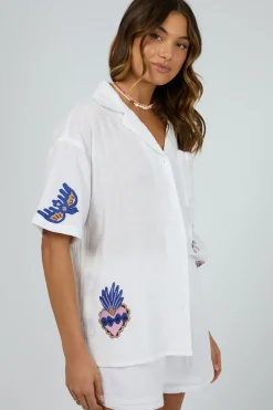 All About Eve Daria Shirt - White