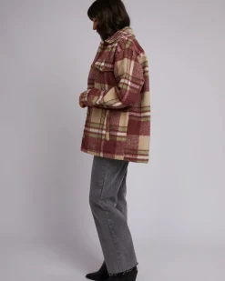 All About Eve Hilary Check Shacket