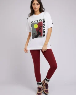 All About Eve National Tee - Vintage White