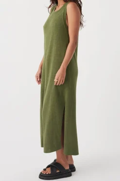 ARCAA Brie Long Dress - Caper