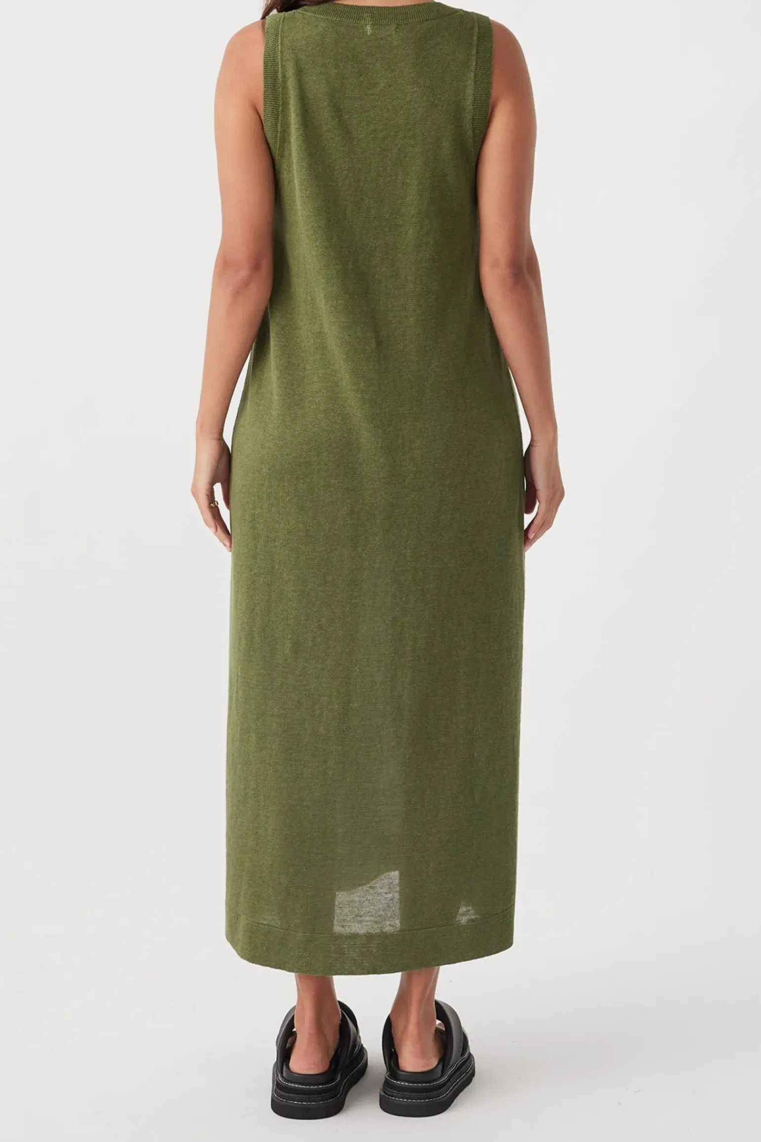 ARCAA Brie Long Dress - Caper