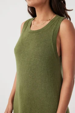 ARCAA Brie Long Dress - Caper
