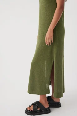 ARCAA Brie Long Dress - Caper