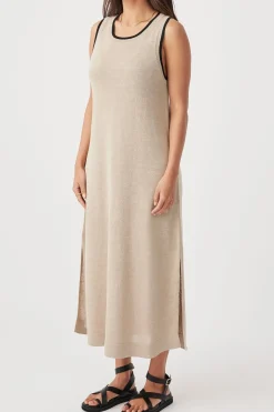 ARCAA Brie Long Dress - Taupe