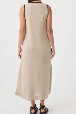 ARCAA Brie Long Dress - Taupe
