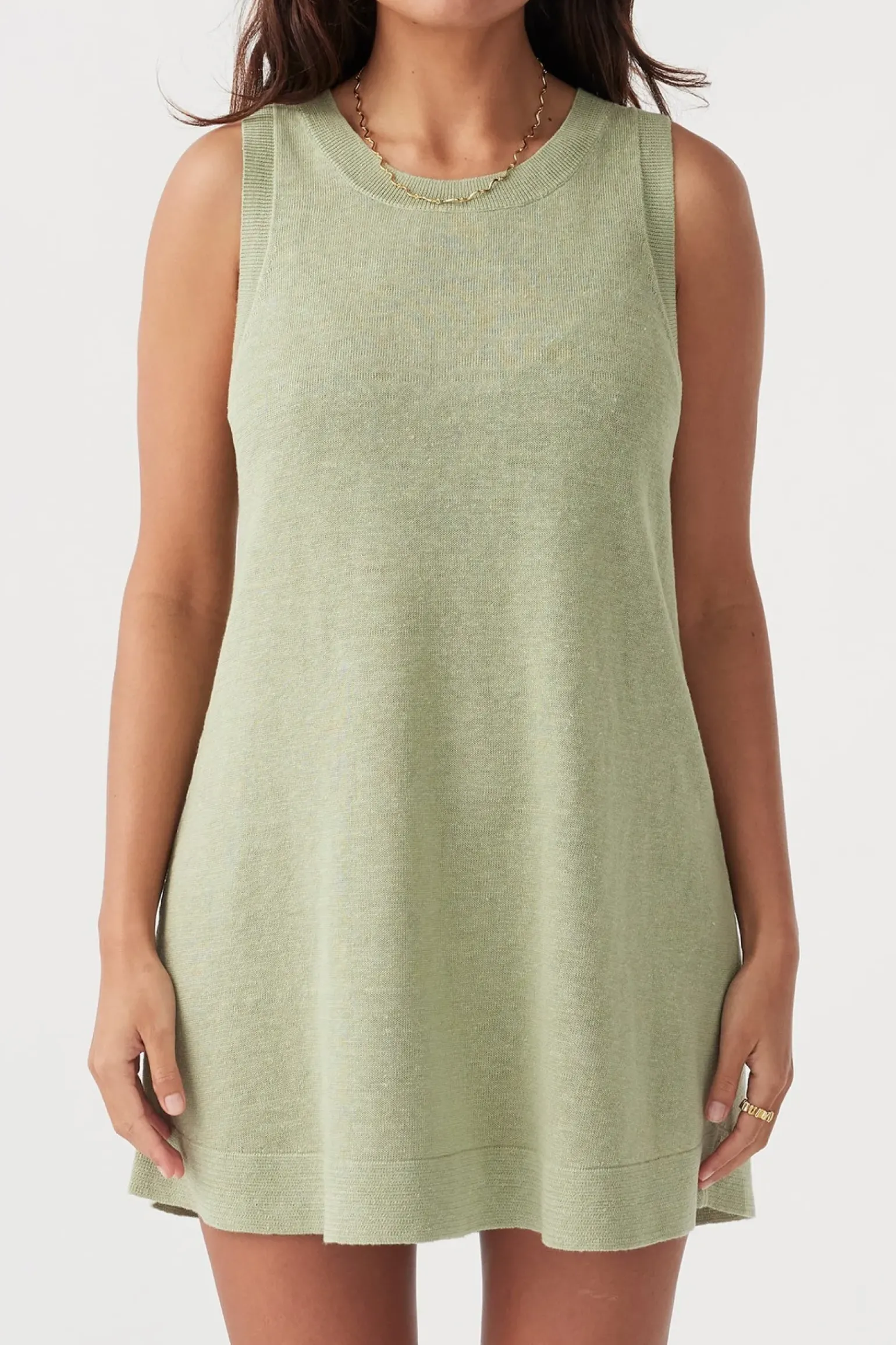 ARCAA Brie Shift Dress - Aloe
