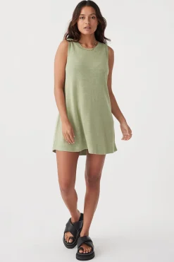 ARCAA Brie Shift Dress - Aloe