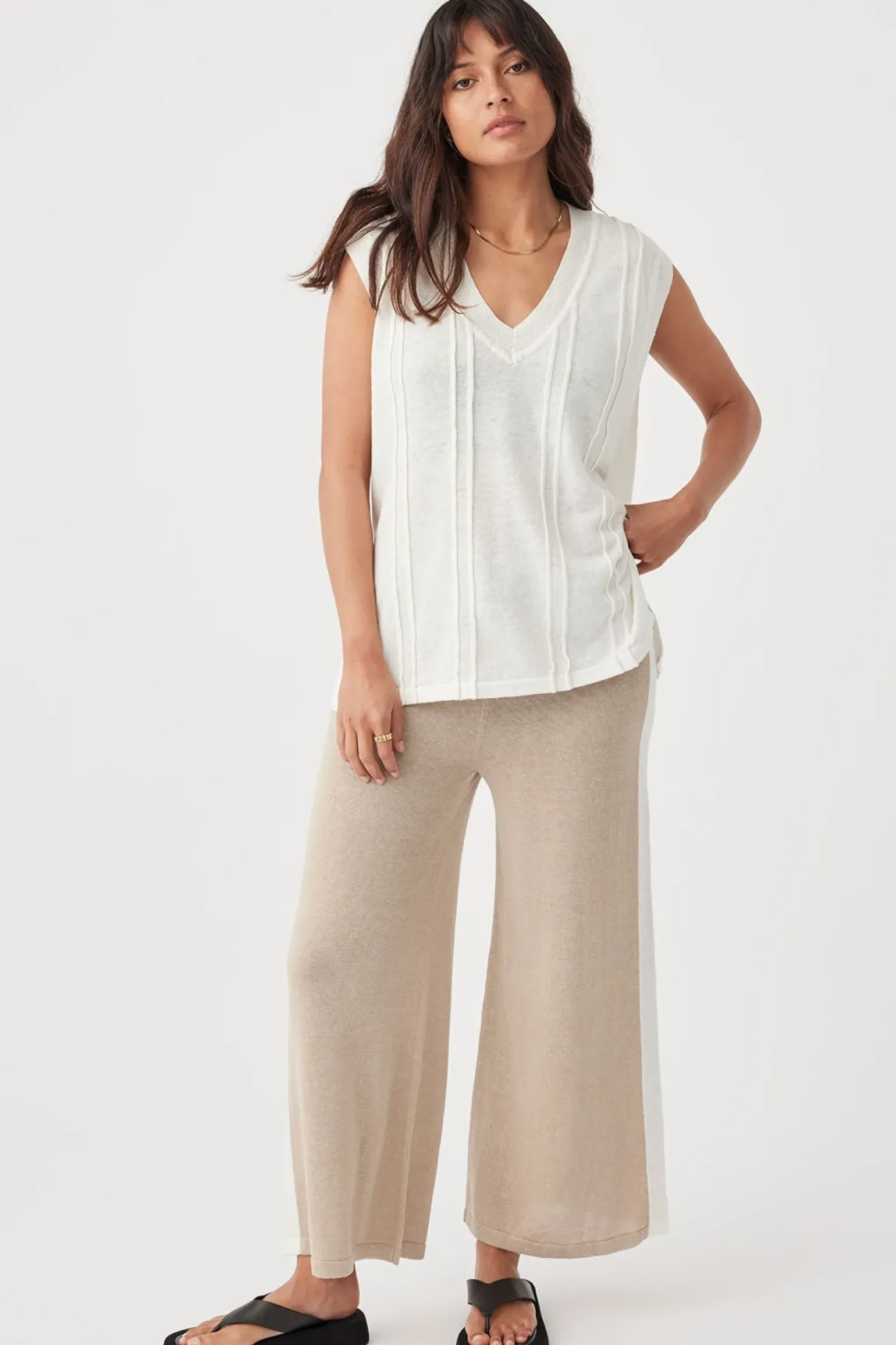 ARCAA Darcy Vest - Cream