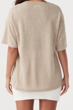 ARCAA Hugo T Shirt - Taupe