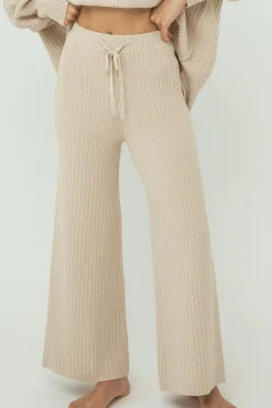 ARCAA Vera Knit Pants - Sand