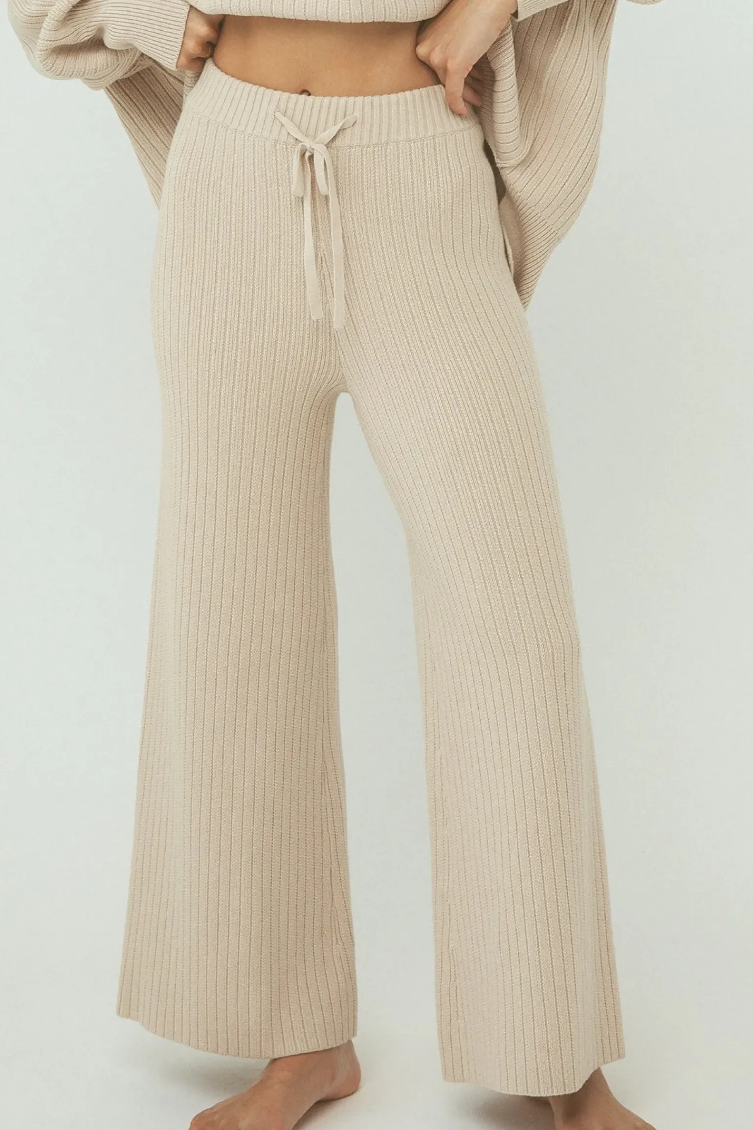 ARCAA Vera Knit Pants - Sand