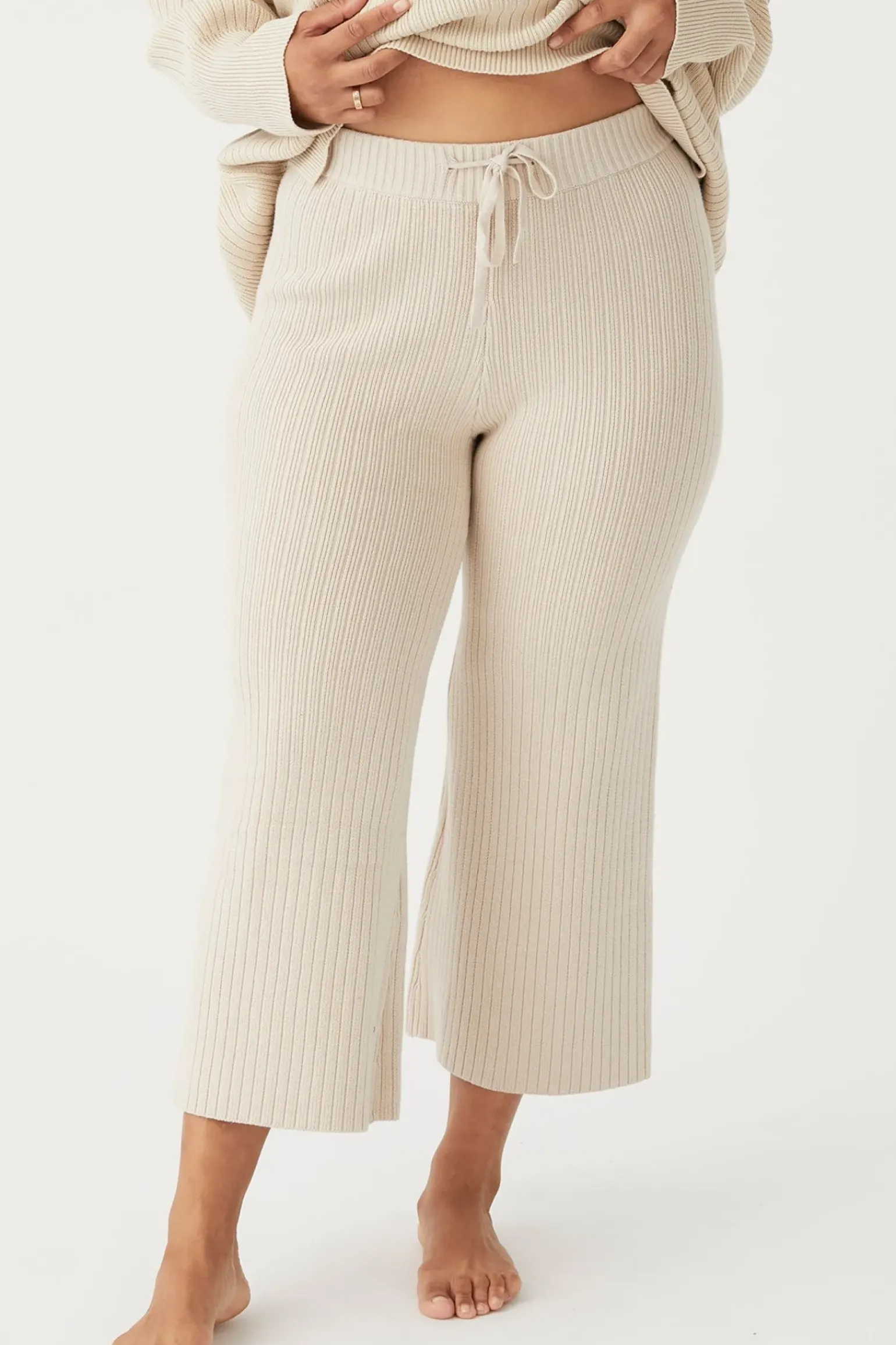 ARCAA Vera Knit Pants - Sand