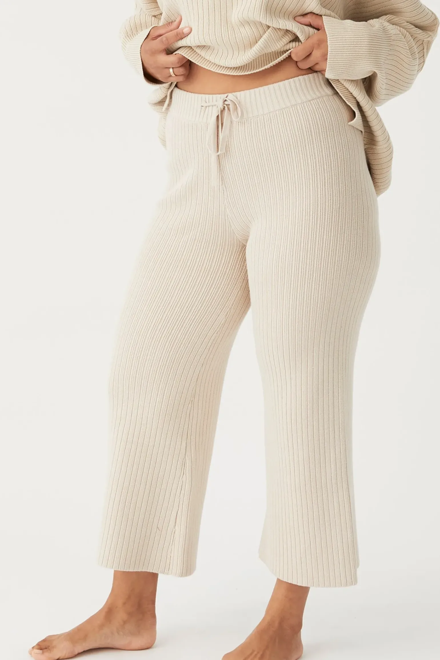 ARCAA Vera Knit Pants - Sand
