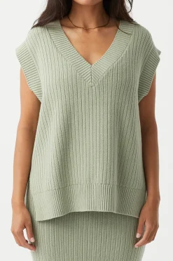 ARCAA Vera Knit Vest - Sage