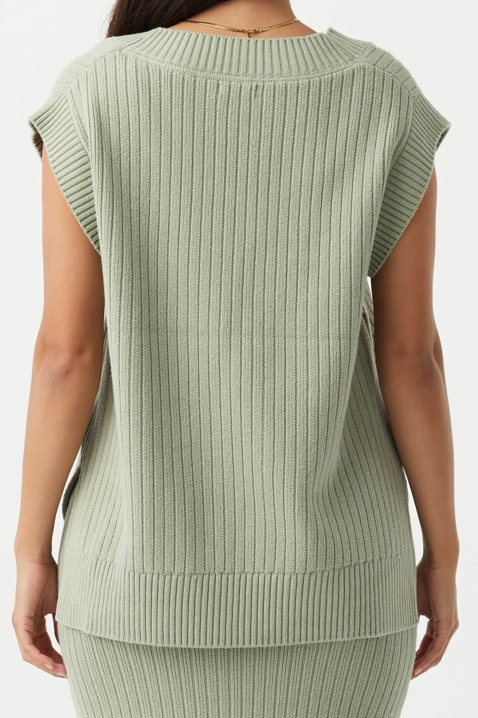 ARCAA Vera Knit Vest - Sage
