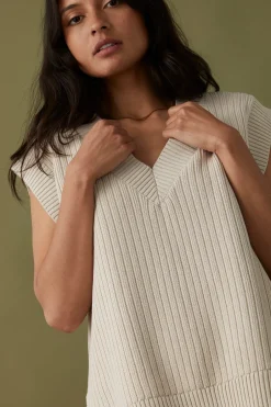ARCAA Vera Knit Vest - Sand
