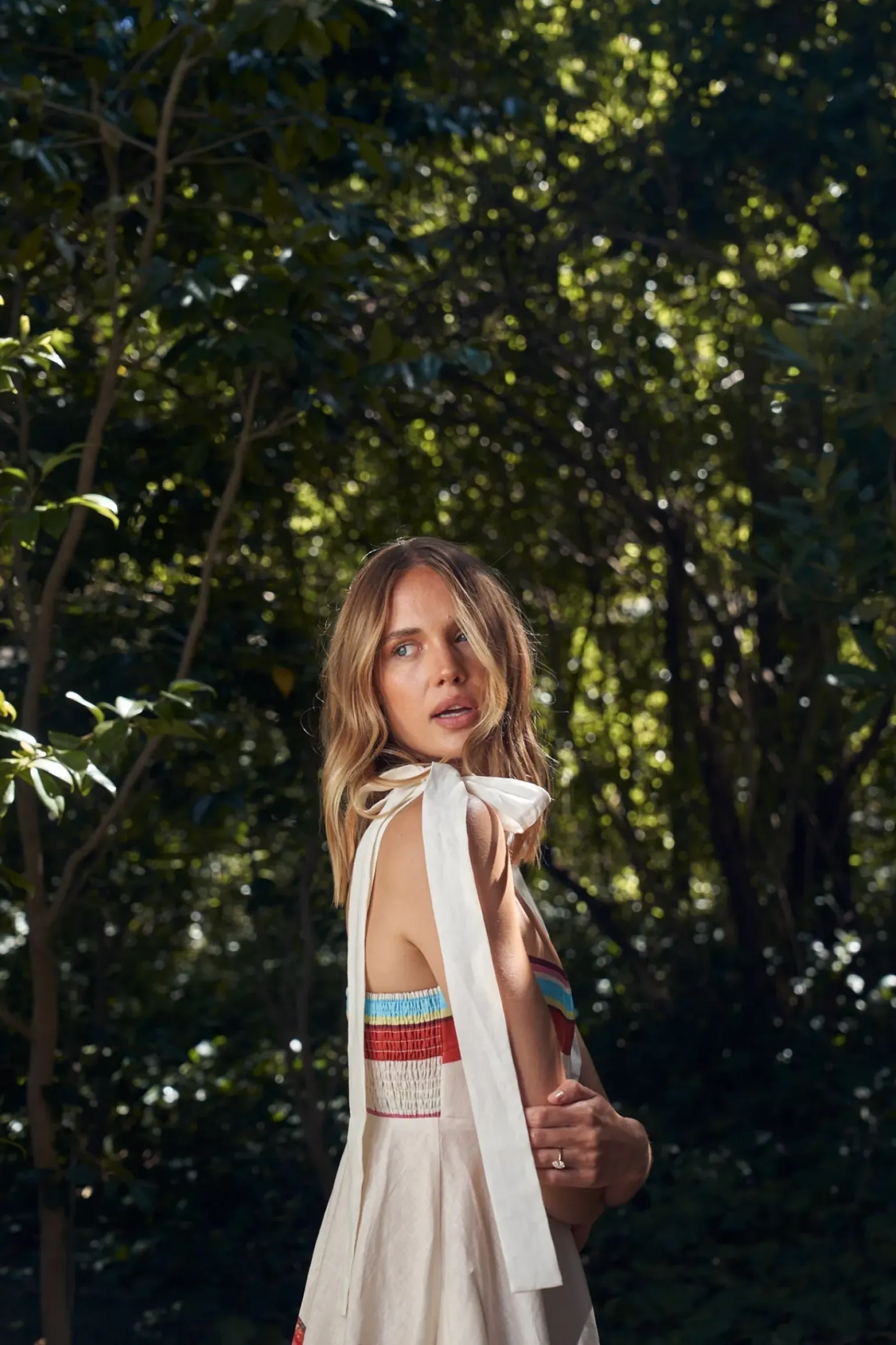 Aston Studio Pippa Dress - Cloud Papillon