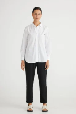 Brave & True Lieutenant Shirt - White