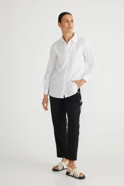Brave & True Lieutenant Shirt - White