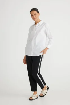 Brave & True Lieutenant Shirt - White
