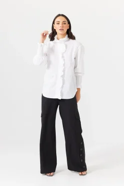 Brave and True The Countess Shirt - White