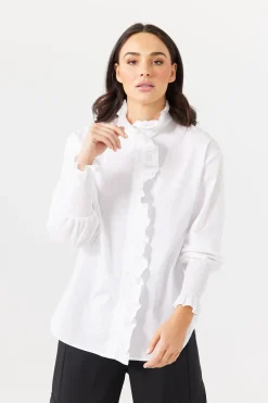 Brave and True The Countess Shirt - White