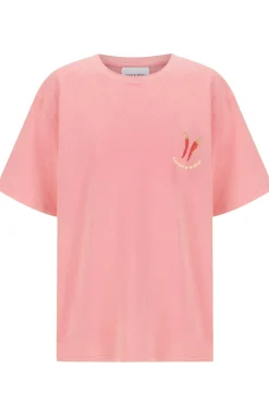 Cartel & Willow Hot Summer Tee - Pink/Hot Summer Print