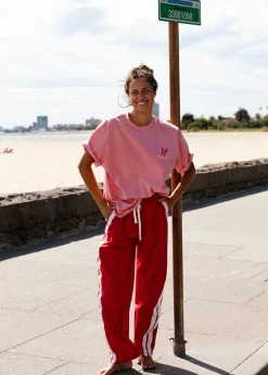 Cartel & Willow Hot Summer Tee - Pink/Hot Summer Print