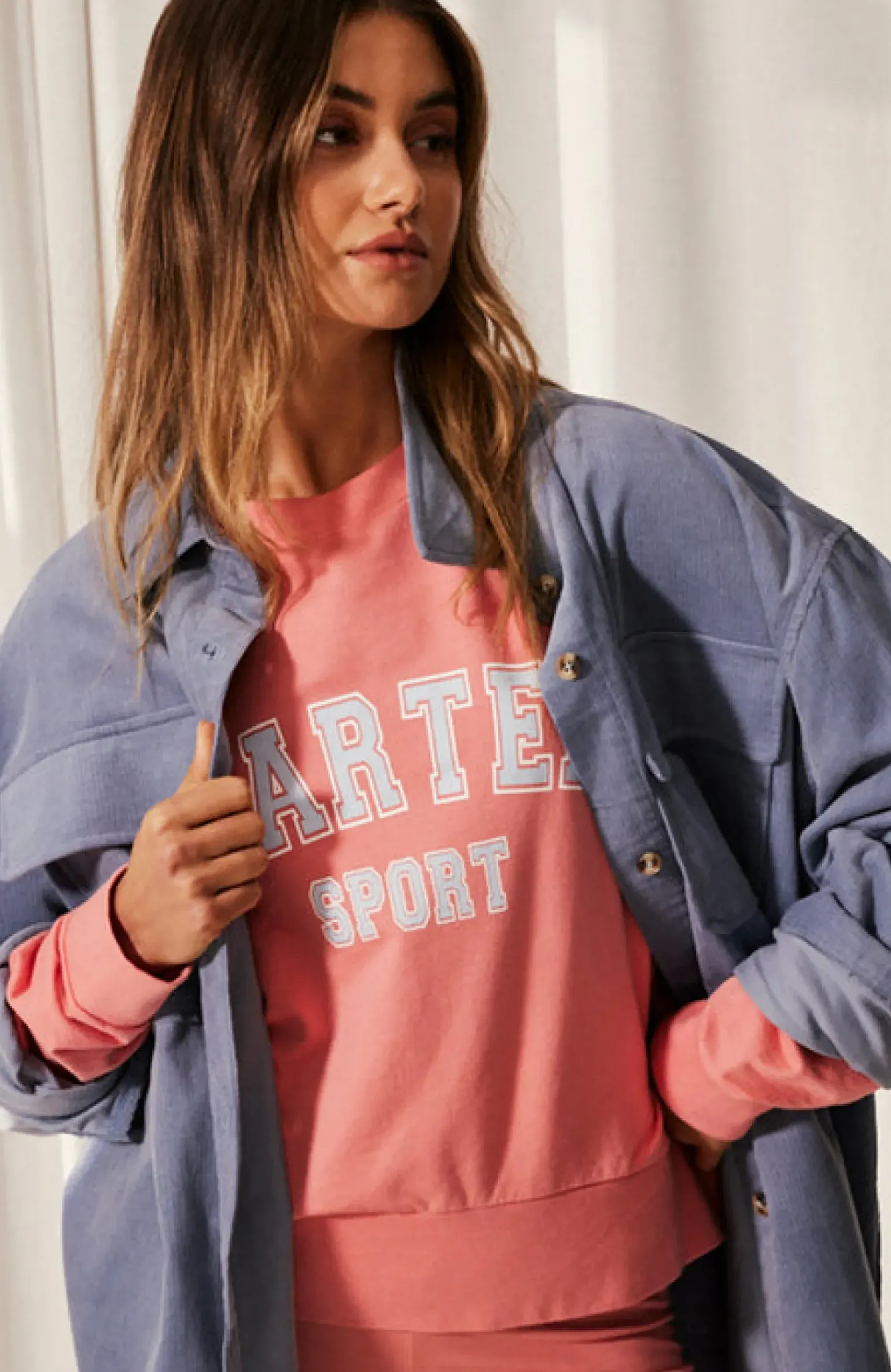 Cartel & Willow Ivie Sweater - Guava