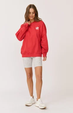 Cartel & Willow Nina Sweater - Cherry