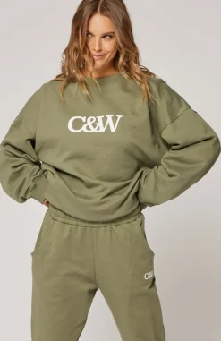 Cartel & Willow Nina Sweater - Khaki