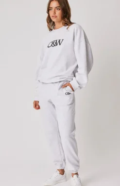 Cartel & Willow Nina Sweater - Grey Marle