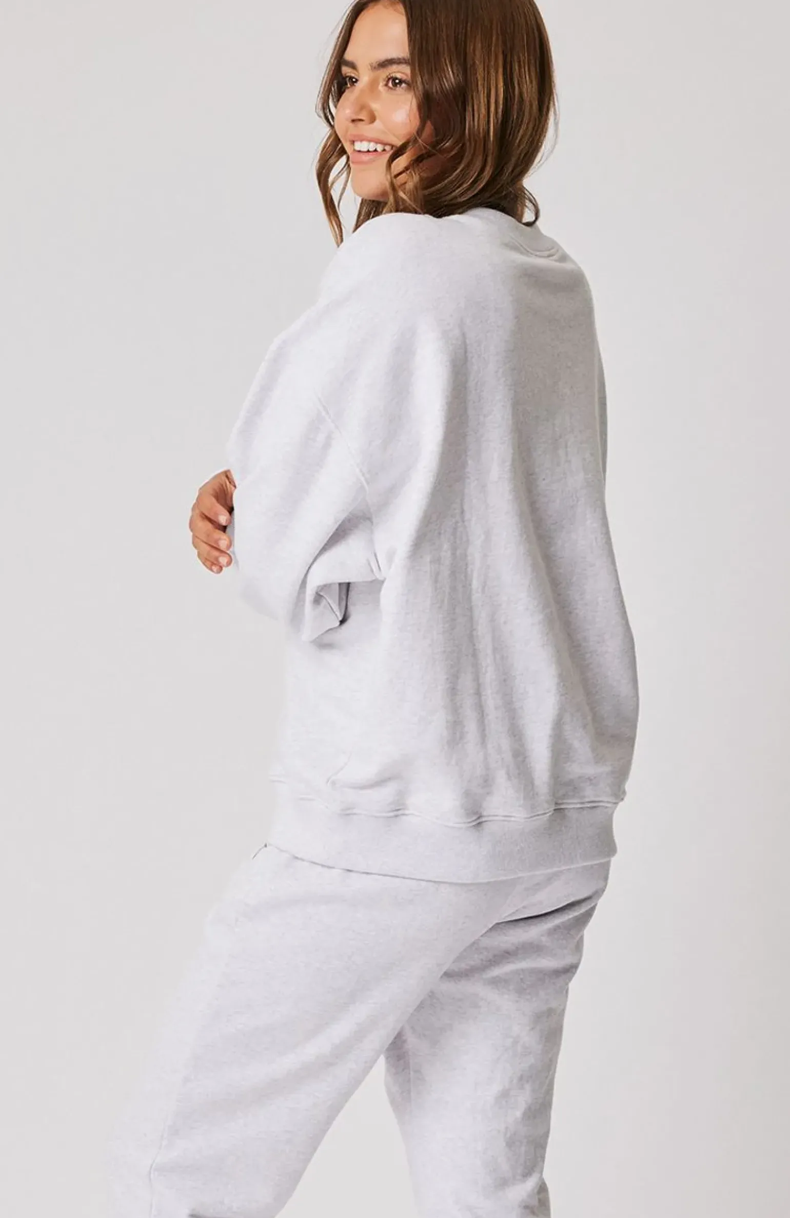 Cartel & Willow Nina Sweater - Grey Marle
