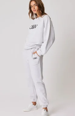 Cartel & Willow Nina Sweater - Grey Marle