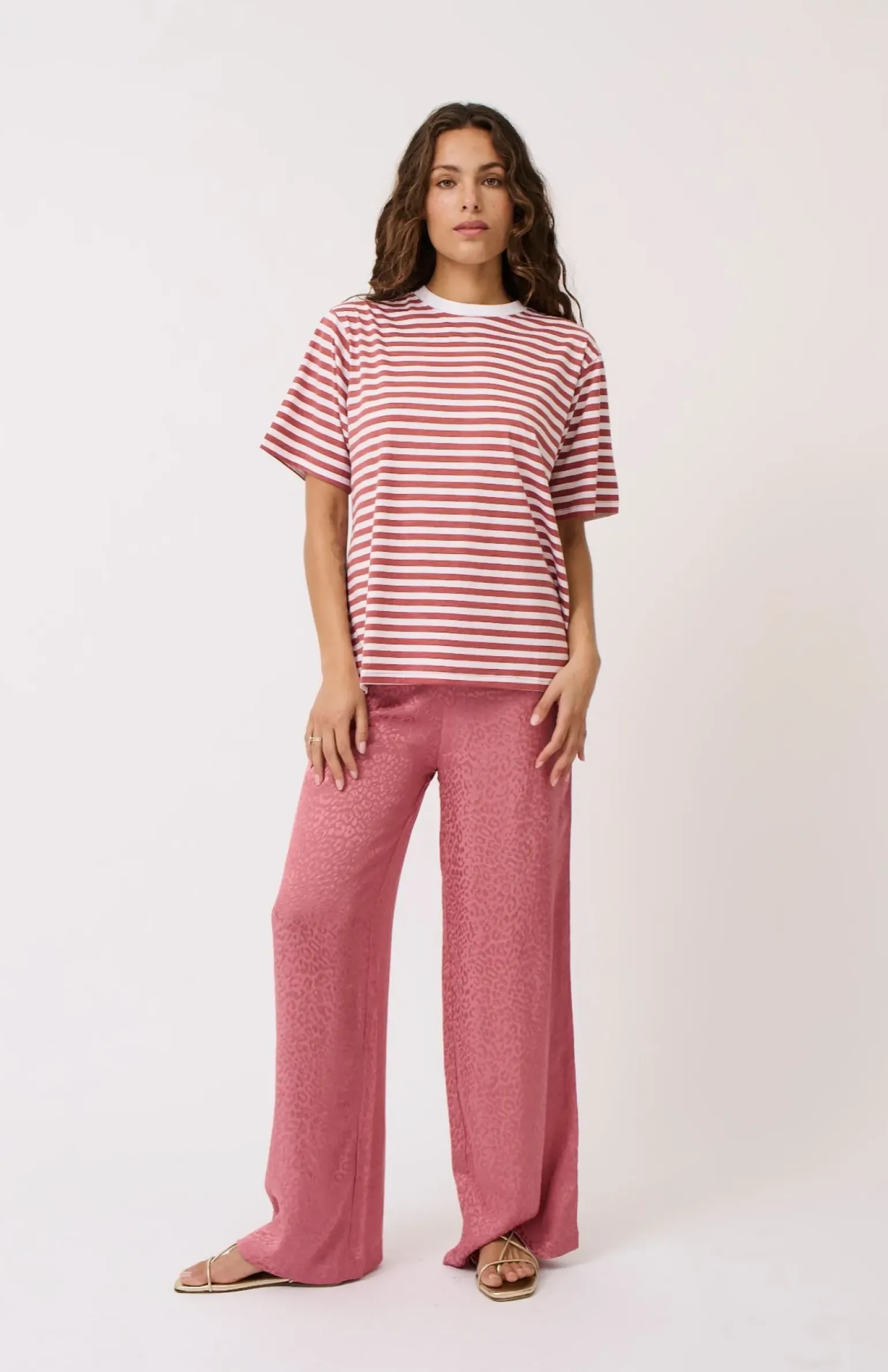 Cartel & Willow Sophie Tee - Dusty Stripe