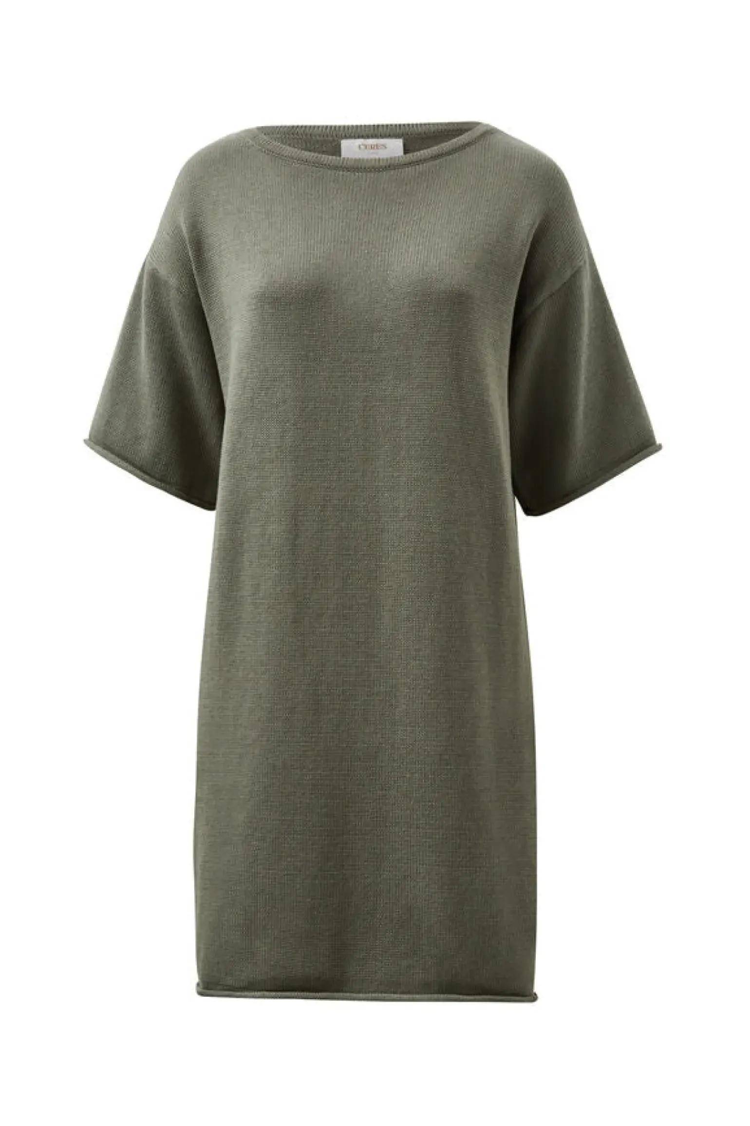 Ceres Life Boxy Knit Dress - Moss Green