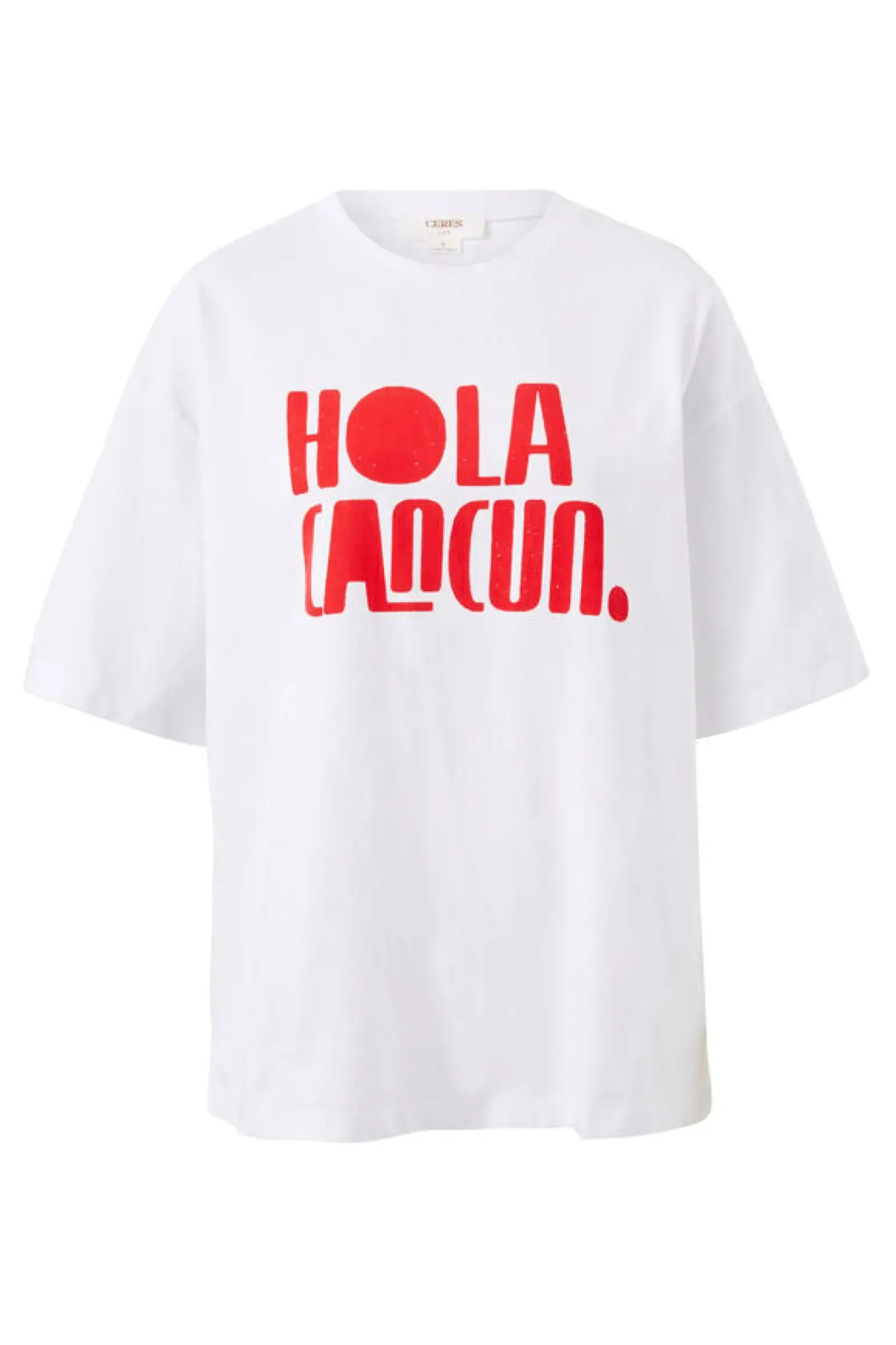 Ceres Life Boyfriend Tee - Hola Cancun Heritage Red