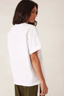 Ceres Life Boyfriend Tee - Los Cabos White
