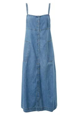 Ceres Life Denim Beach Dress - Worn Blue