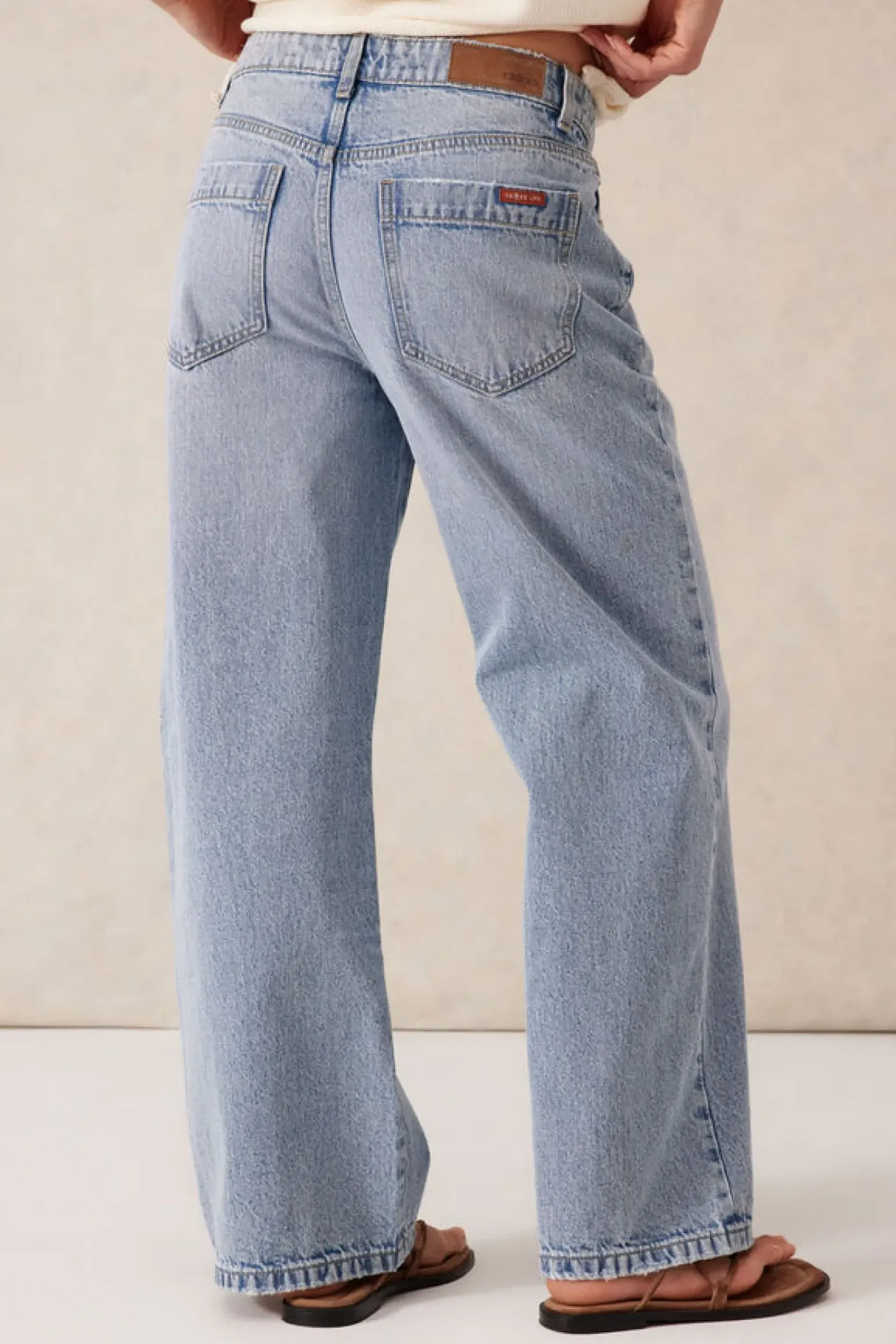 Ceres Life Loose Straight Jean - Vintage Blue