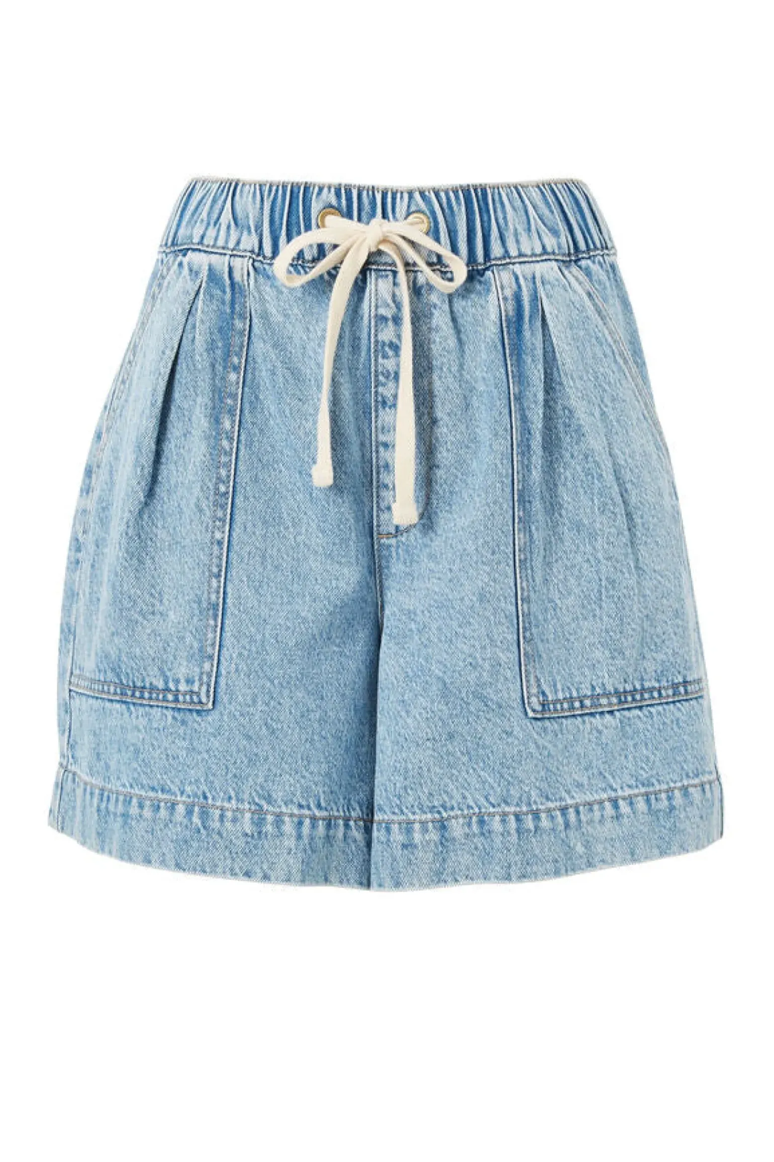 Ceres Life Relaxed Everyday Short - Vintage Blue Denim