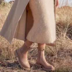 EOS Addi Leather Boot - Taupe