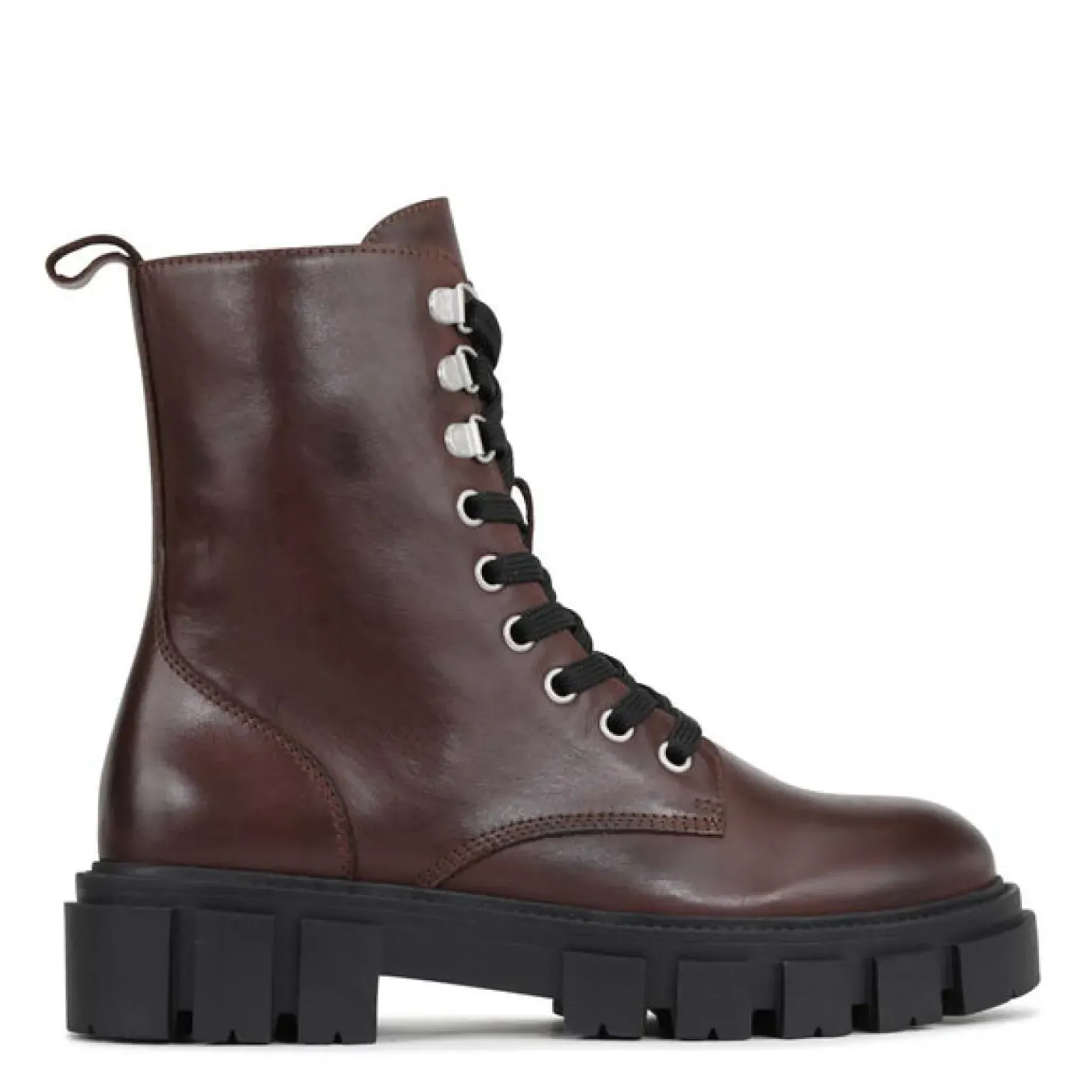 EOS Feature Leather Boot - Chestnut
