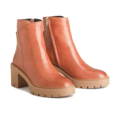 EOS Malini Leather Boot - Brandy